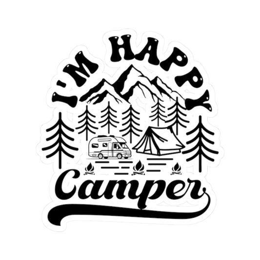 I'm Happy Camper Sticker